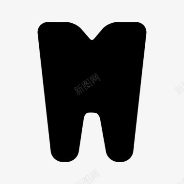 牙齿医生健康图标图标