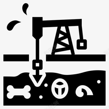 矿物燃料地质学石油图标图标
