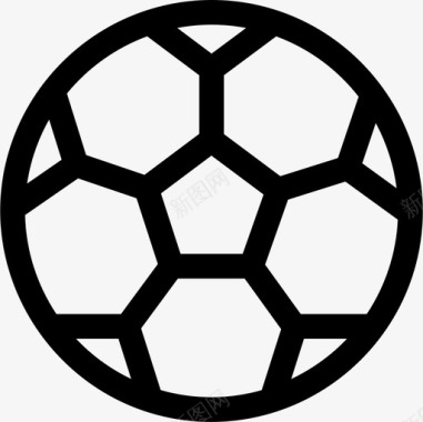 足球葡萄牙直线型图标图标
