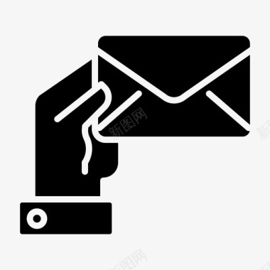 邮寄接收服务图标图标