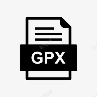 psd源文档gpx文件文档图标文件类型格式图标