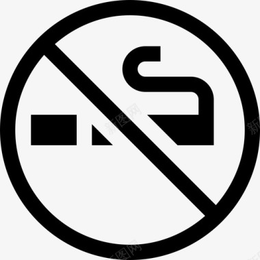 禁止吸烟电影院36号已满图标图标
