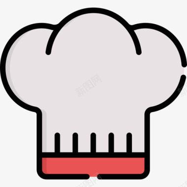 主厨烧烤17原色图标图标