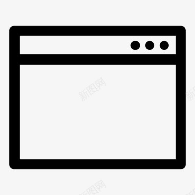 窗口计算机页面图标图标