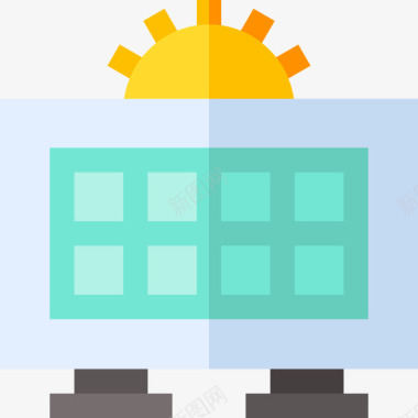 太阳能板太阳能板可持续能源29平板图标图标