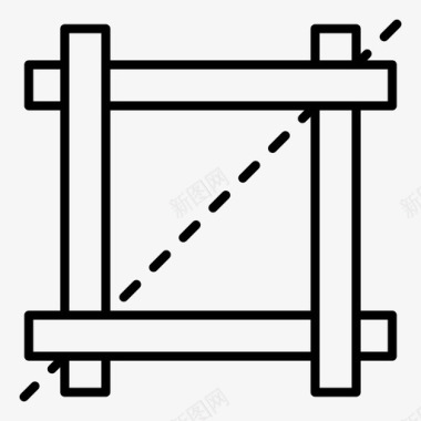 仓储类图标裁剪工具工具图形编辑器图标图标