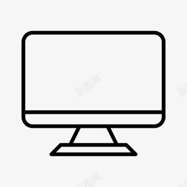电脑台式机imac图标图标