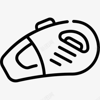 真空保鲜真空清洁69线性图标图标