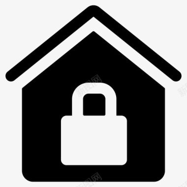 家庭保护家庭安全财产保险图标图标