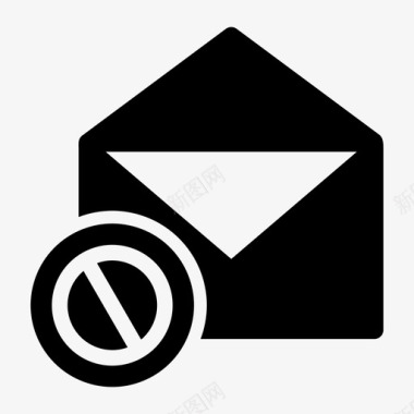 邮件信息邮箱垃圾邮件电子邮件互联网图标图标