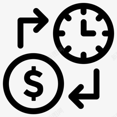 时间就是金钱时间就是金钱金钱时间图标图标