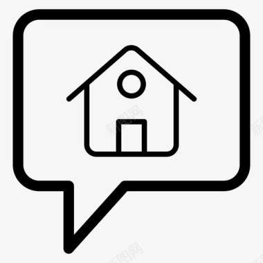 房地产房屋信息图标图标