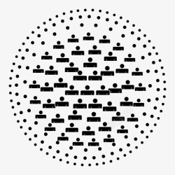 过剩社区人群人口过剩图标高清图片