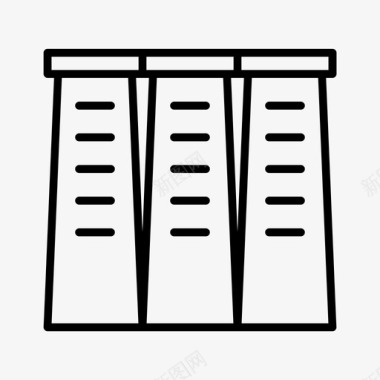 制造工厂建筑制造图标图标