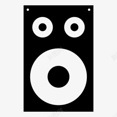 低音谱号声音低音音乐图标图标