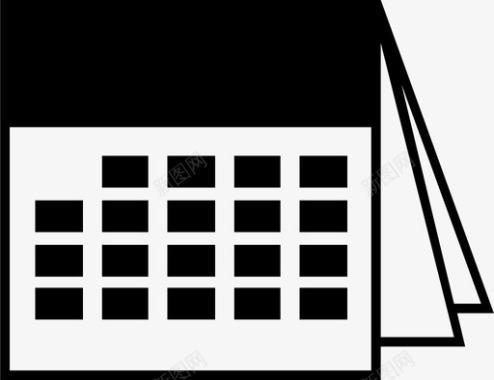 查阅日程日历日期会议图标图标