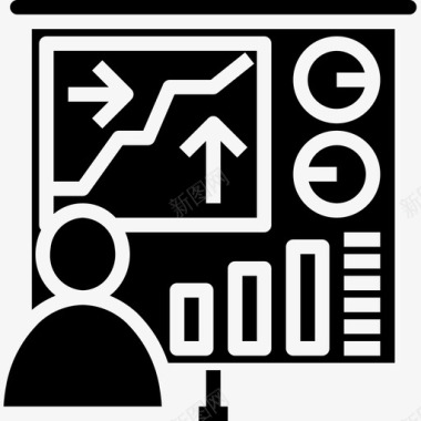 演示数字营销119扎实图标图标