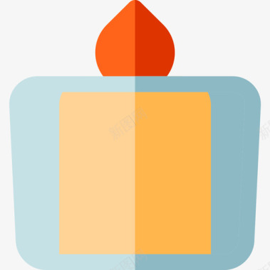 蜡烛感恩节41平的图标图标