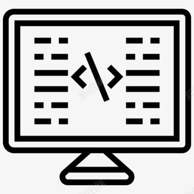 网页开发html编程界面图标图标