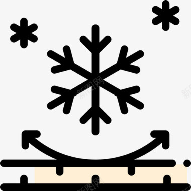 面料背景素材防雪面料特征4颜色省略图标图标