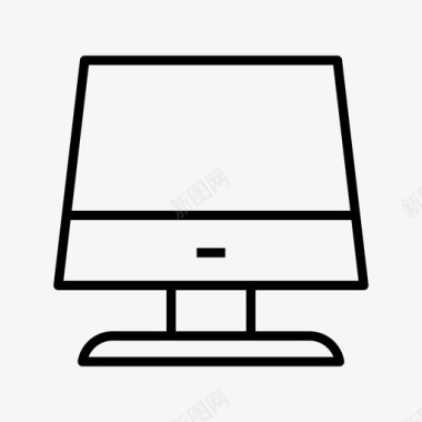 电脑台式机电子图标图标
