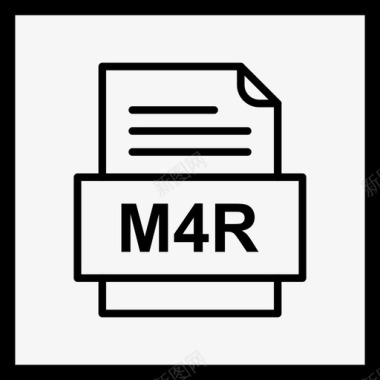 m4r文件文件图标文件类型格式图标