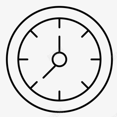 女人时间时钟时间计时器图标图标