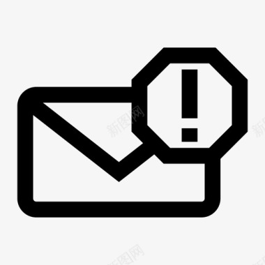邮件信息邮箱垃圾邮件电子邮件互联网图标图标