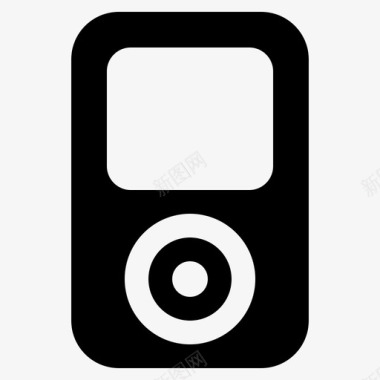 mp3播放器音频ipod图标图标