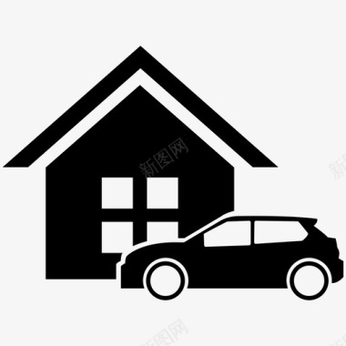 home标志Home delivery图标