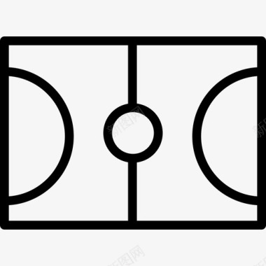 篮球体育和游戏9线性图标图标