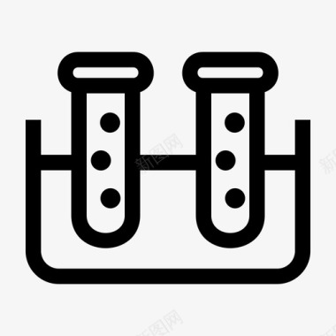 化学教育实验室图标图标
