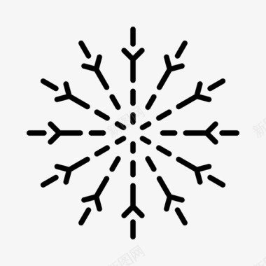 冬天的雪花雪花南极洲爱斯基摩图标图标