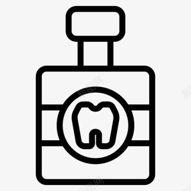药品止咳糖浆牙科图标图标