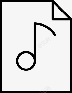 媒体mp3音乐图标图标