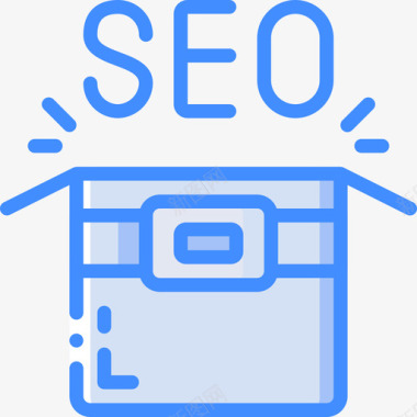 搜索引擎优化搜索引擎优化和网页优化17蓝色图标图标