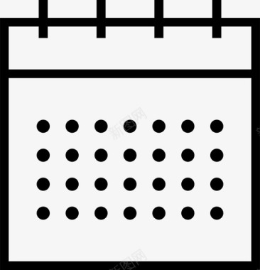 时间icon菜鸟日历日期月份图标图标