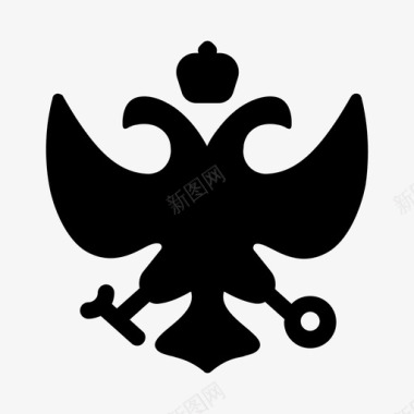俄罗斯盾徽沙皇图标图标