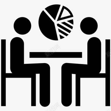 投资数据商务会议财务报告图标图标