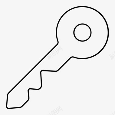 钥匙密码线索图标图标