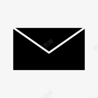 电子邮件信封消息图标图标