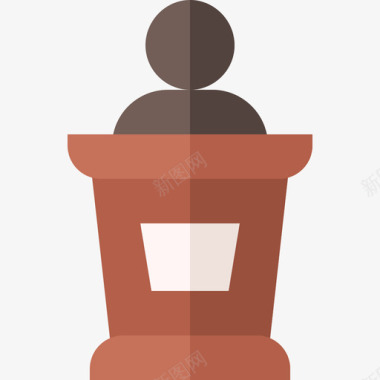 38号大学讲台公寓图标图标