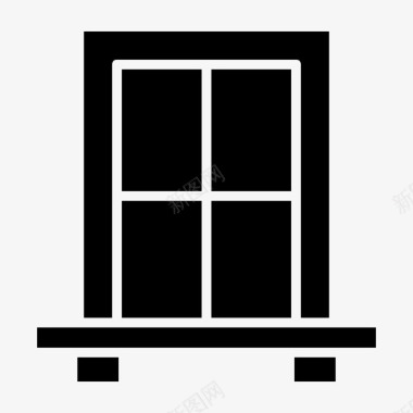 窗户家具家居装饰图标图标