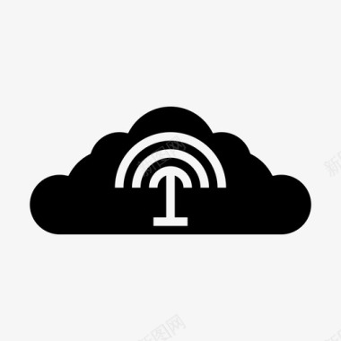 SEO和网络云网络连接共享图标图标