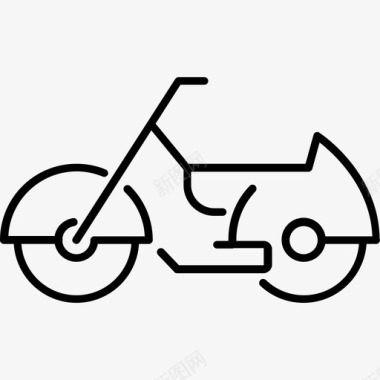 摩托车赛车运动图标图标