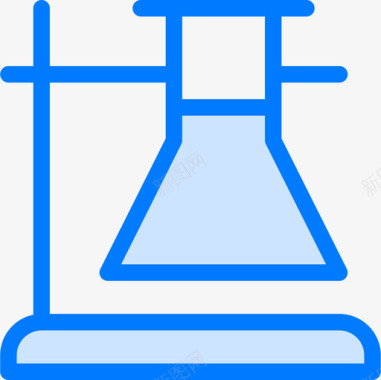 蓝色的化学大学41蓝色图标图标