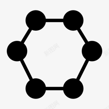 分子分子细胞化学图标图标