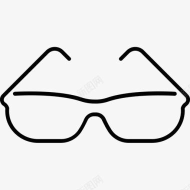 眼镜透镜眼科图标图标