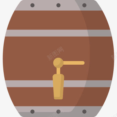 桶装啤酒35平淡图标图标