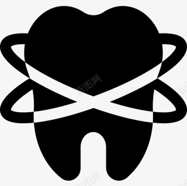 牙齿牙医49填充图标图标